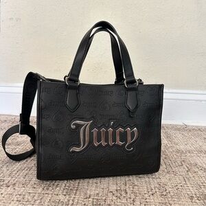 Juicy Couture BLACK LIQUORICE UPGRADE U MINI TOTE